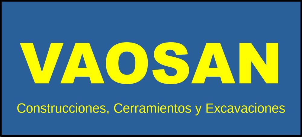 Anuncio histórico VAOSAN: construcciones, cerramientos y excavaciones